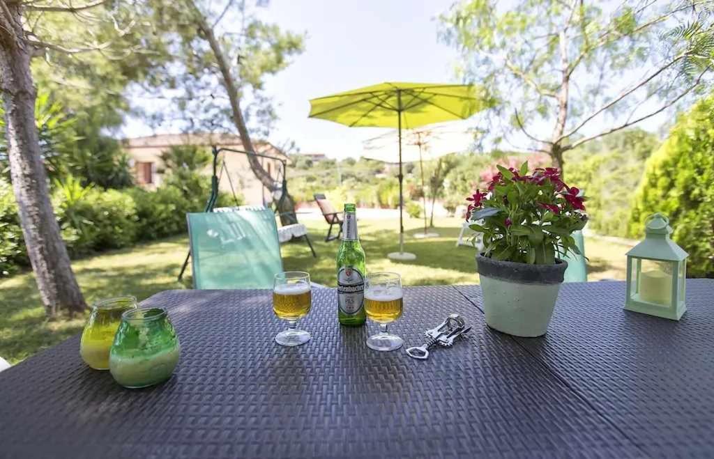 Alghero Villa Mistral Per 7 Persone Terrazza Bbq Ac Wifi מראה חיצוני תמונה