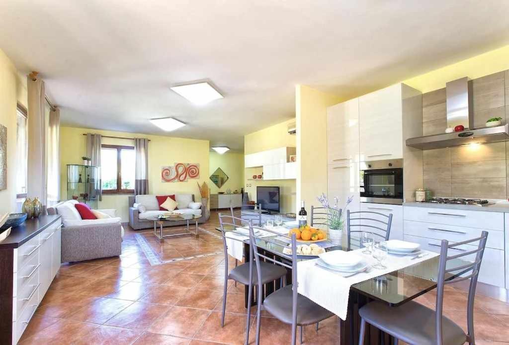 Alghero Villa Mistral Per 7 Persone Terrazza Bbq Ac Wifi מראה חיצוני תמונה