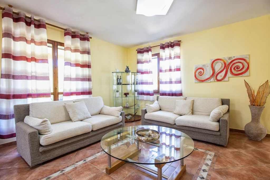 Alghero Villa Mistral Per 7 Persone Terrazza Bbq Ac Wifi מראה חיצוני תמונה